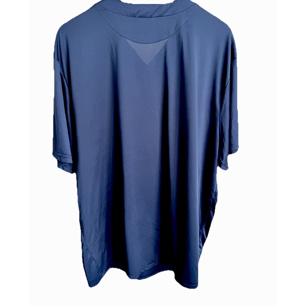 Nike MLB Milwaukee Brewers Navy Blue Performance Jersey Shirt Mens 3XL - Picture 4 of 5